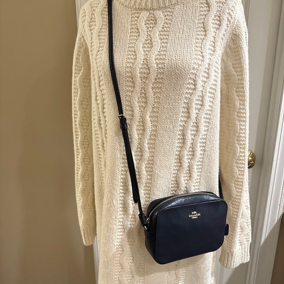 Women’s Coach Host pick ❤️Cable knit sweater dress cream Size XL true to size - Picture 5 of 14